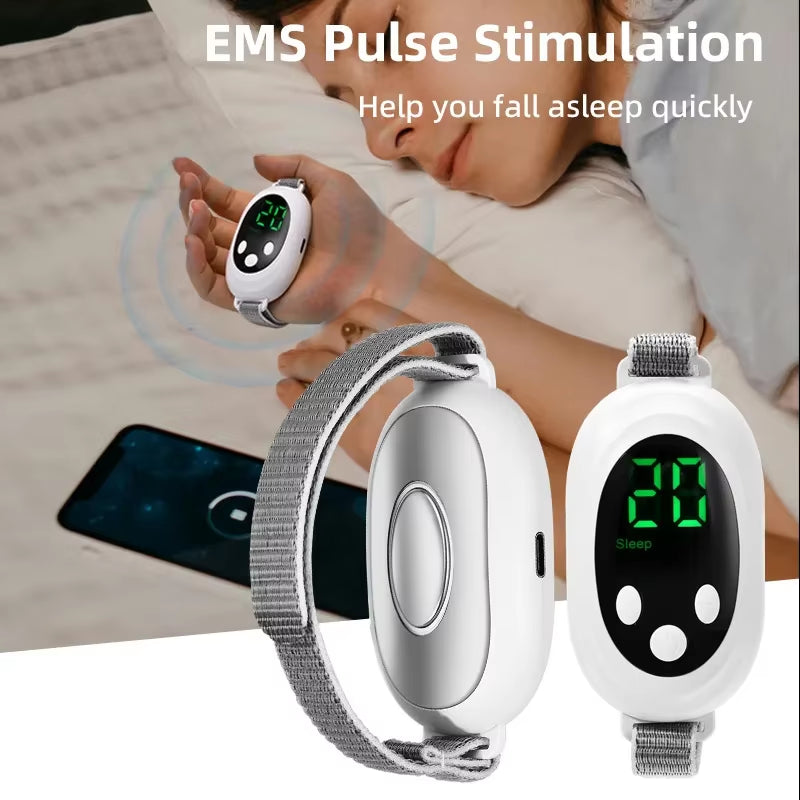 Portable Wearable White Noise Sleep Aid Device Smart Sleep Tracker Health Beauty Snooze Machine Easy Carry Smart Sleep Device